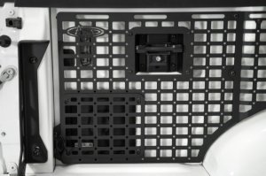 Ford F-150 Bed Side Molle Panels - Driver Rear - Addictive Desert Designs - Hammer Black - `21-`25